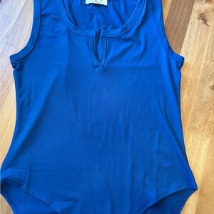 Zenana Outfitters Cobalt Sleeveless Bodysuit